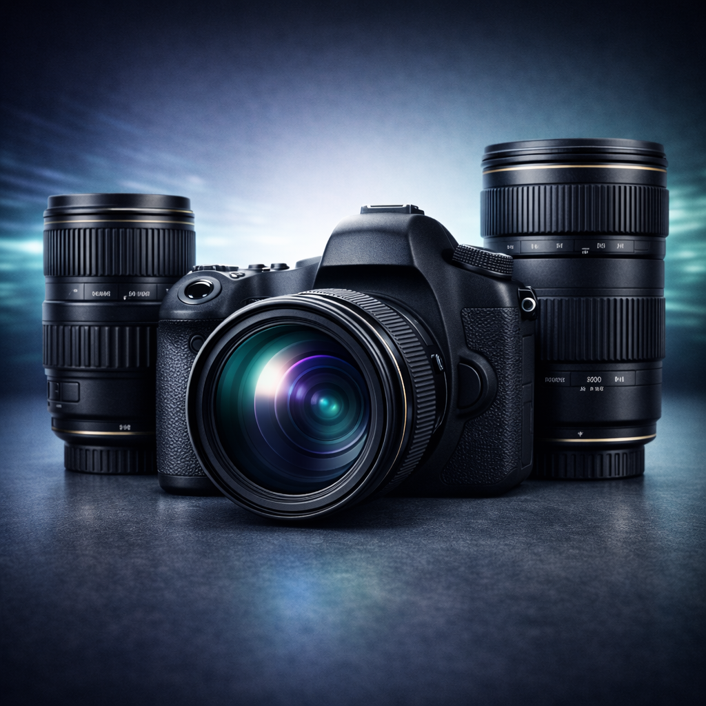 DSLR camera and lanses