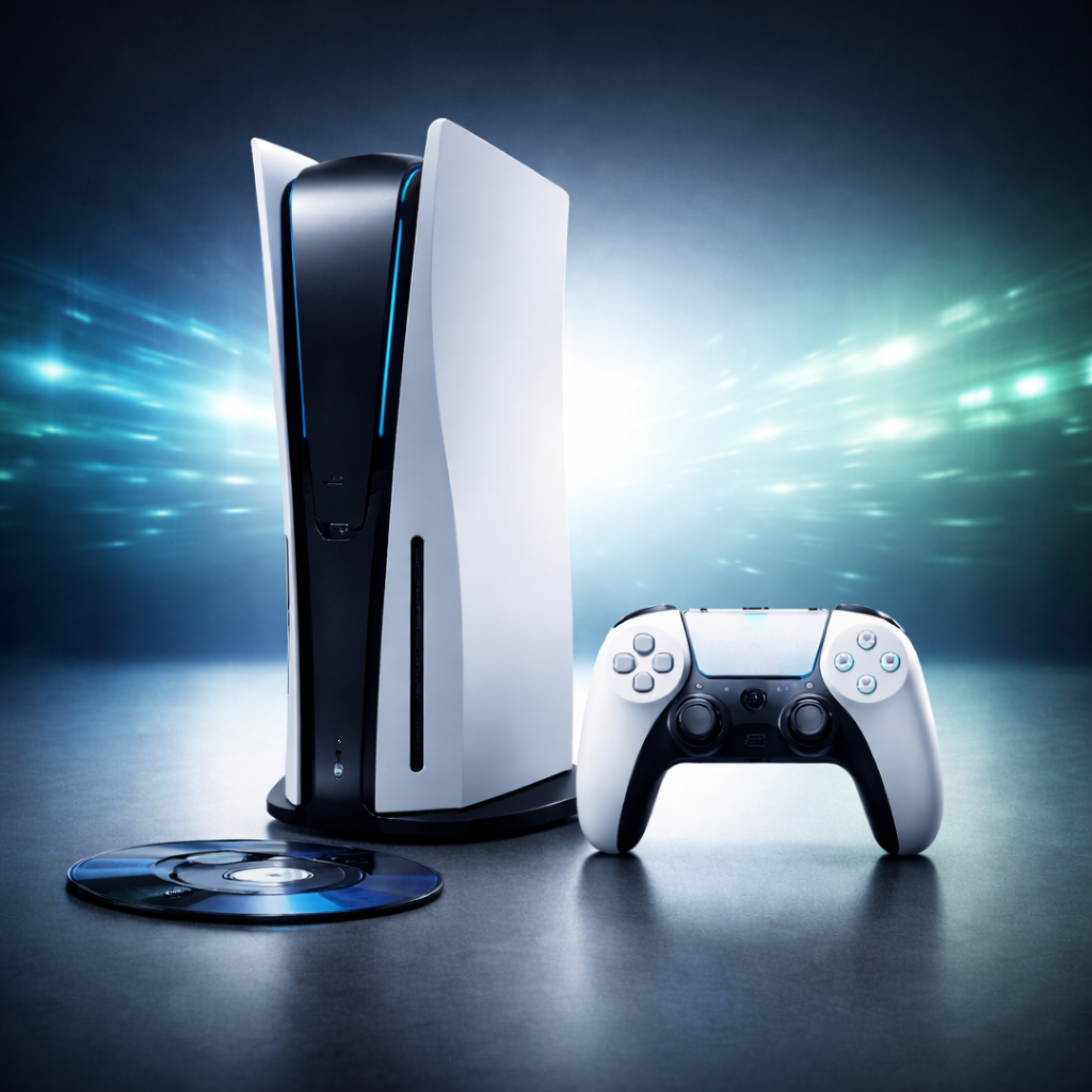 play station and gaming console